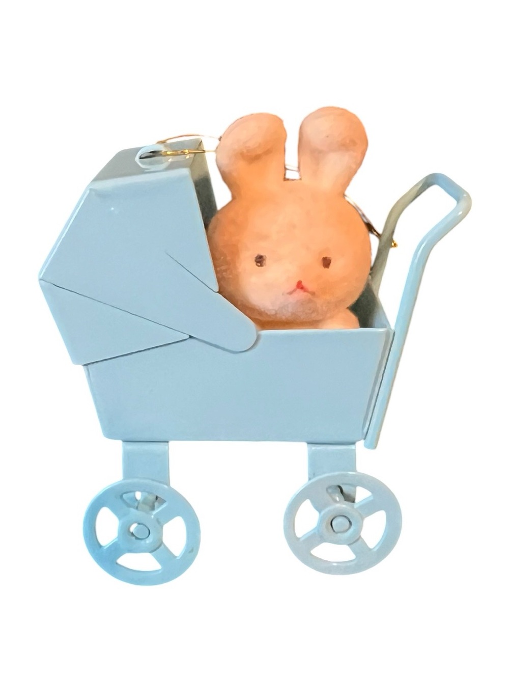 Vintage Avon Gift Collection The Spring Bunny Collection Bunny in Baby Carriage